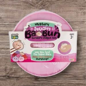 Viral Mystery Dumpling! NEW* Valentines Rose Gold Glitter Mystery Squishy *RARE*